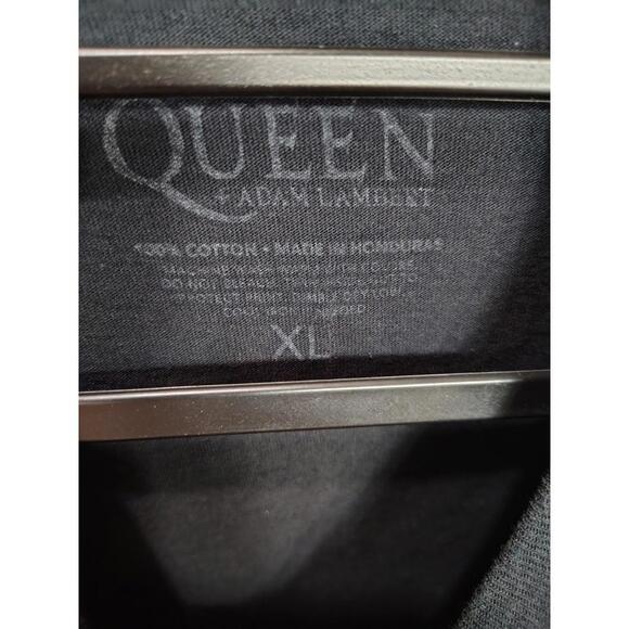 Queen Tshirt Men's XL Black Graphic Print Adam Lambert Rhasody Tour 2019 - Picture 4 of 4